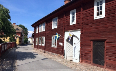 Bergströmska Gården - vy från Lilla gatan