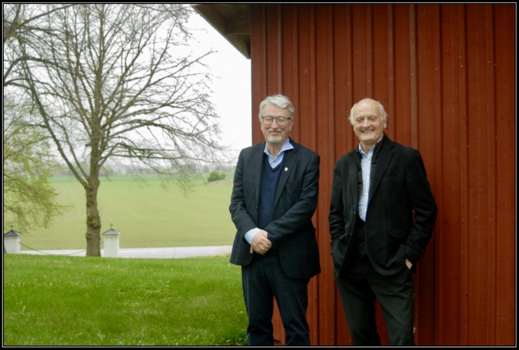 just.Tryggve Lundh och Jan Brandt. Foto av Marcus Lund